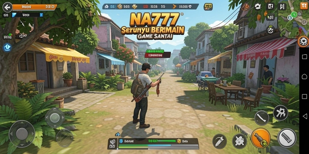 Tampilan screenshot utama NA777 dengan gameplay yang seru dan menawan.