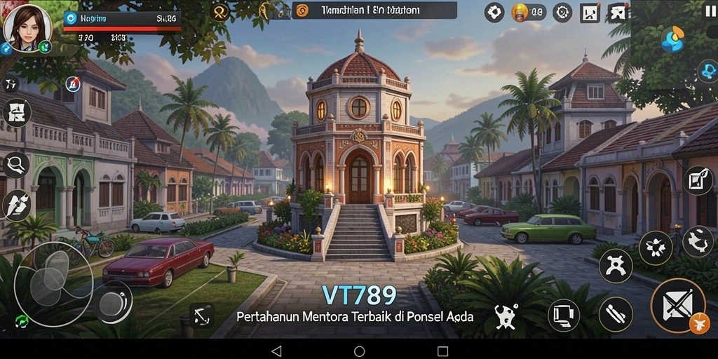Tampilan gameplay seru dari game Tower Defense VT789.